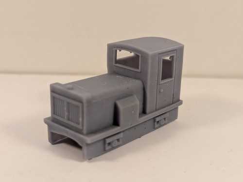Printed oo9 diesel shunter - 3d,